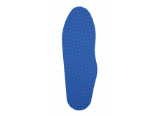 Заготівка для індивідуальної ортопедичної устілки "Спорт" 2-х шарова (5мм з перфорацією) синя
