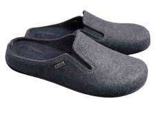 Чоловічі фетрові домашні тапки GE010300 сині зі знімною устілкою