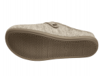 Домашні капці Inblu GF110100 бежеві — зі знімною устілкою та закритим носком