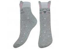 Шкарпетки дитячі 9266 Легка хода сірий кролик