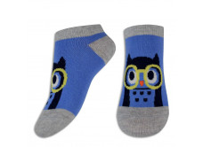 Шкарпетки дитячі 9239 Легка хода сині сова