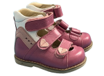 Ортопедичні туфлі Orthobe 013 pink високі антивальгус