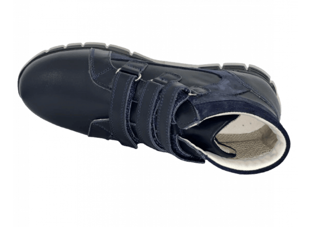 Черевики ортопедичні демісезонні Orthobe 651 сині, розміри 36–40 Черевики ортопедичні демісезонні Orthobe 651 сині, розміри 36–40