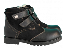 Зимові ортопедичні черевики ТМ "Здрава обувка" 501-19 (шкіра флотар/ нубук)